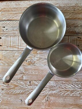 🍳ExcelSteel Stainless Steel Saucepan Set of 2🍳 ~ 6” & 7.5”